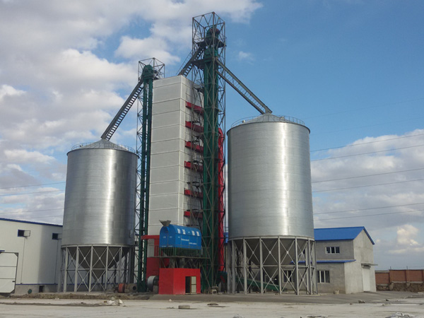 黑龍江撫遠縣良運糧油購銷有限公司500t玉米水稻烘干系統